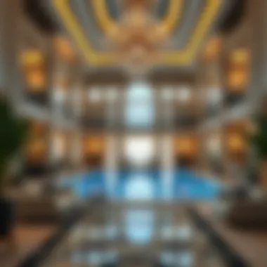 Luxurious Dubai Mansion Luxurious Dubai mansion showcasing opulence