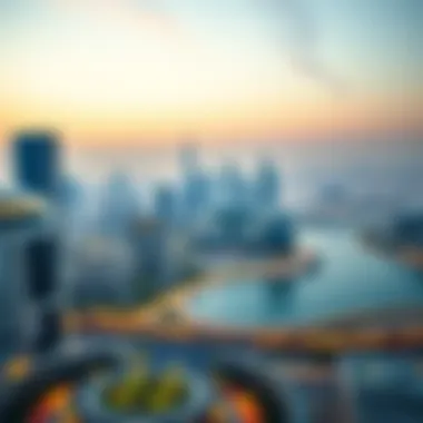 Stunning Skyline View Stunning skyline view of Dubai real estate