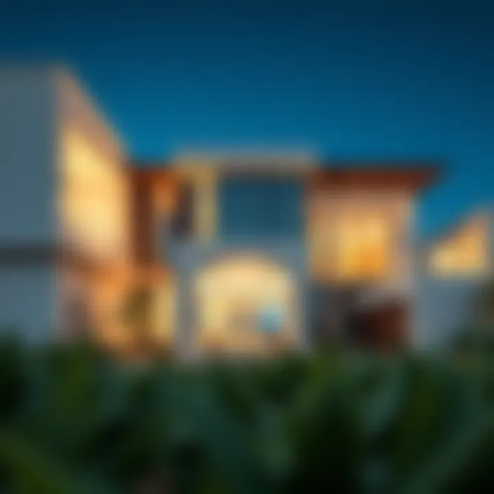 Stunning villa in Al Furjan showcasing modern architecture