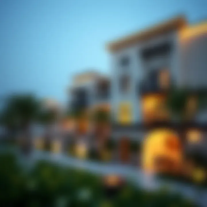 Overview of community facilities in Al Ghadeer