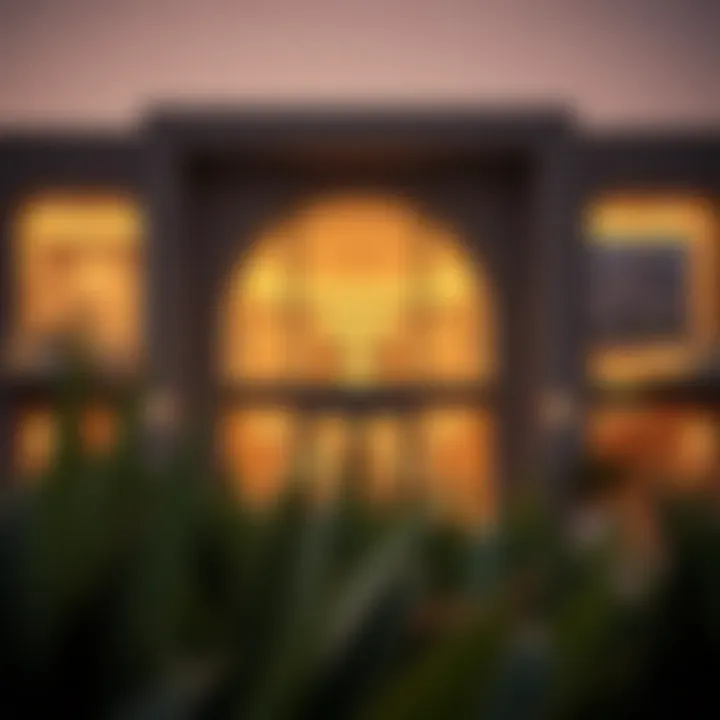 Architectural design features of Al Jurf community