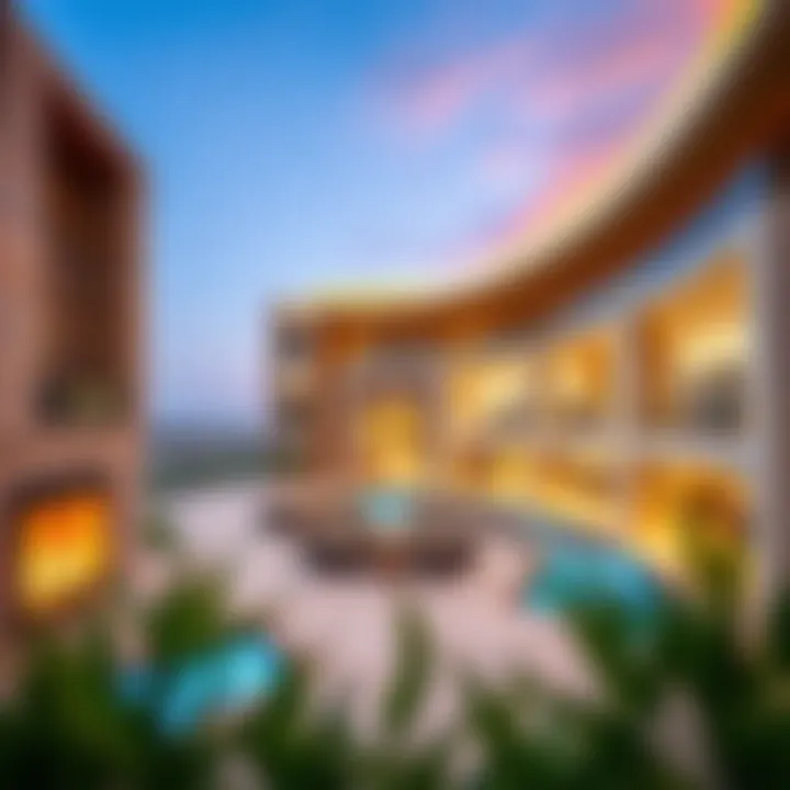 Luxury real estate showcase at Al Jurf Sales Center