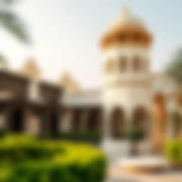 Architectural design elements of Al-Quran Garden