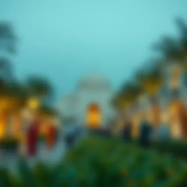 Community event taking place in Al-Quran Garden