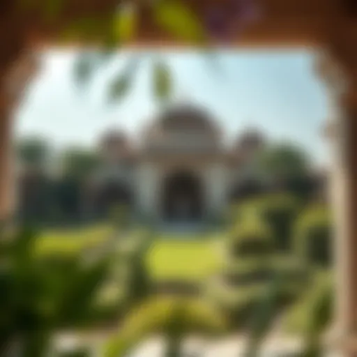 Serene view of Al-Quran Garden showcasing lush greenery