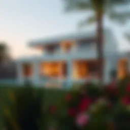 Luxurious villa in Al Ranim Mudon showcasing contemporary architecture