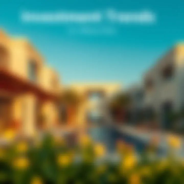 Market analysis graphic depicting investment trends for Aldana Villas