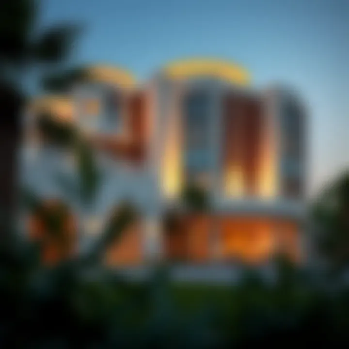 Stunning Architectural Design of Arabella 3 Luxurious exterior view of Arabella 3 in Mudon