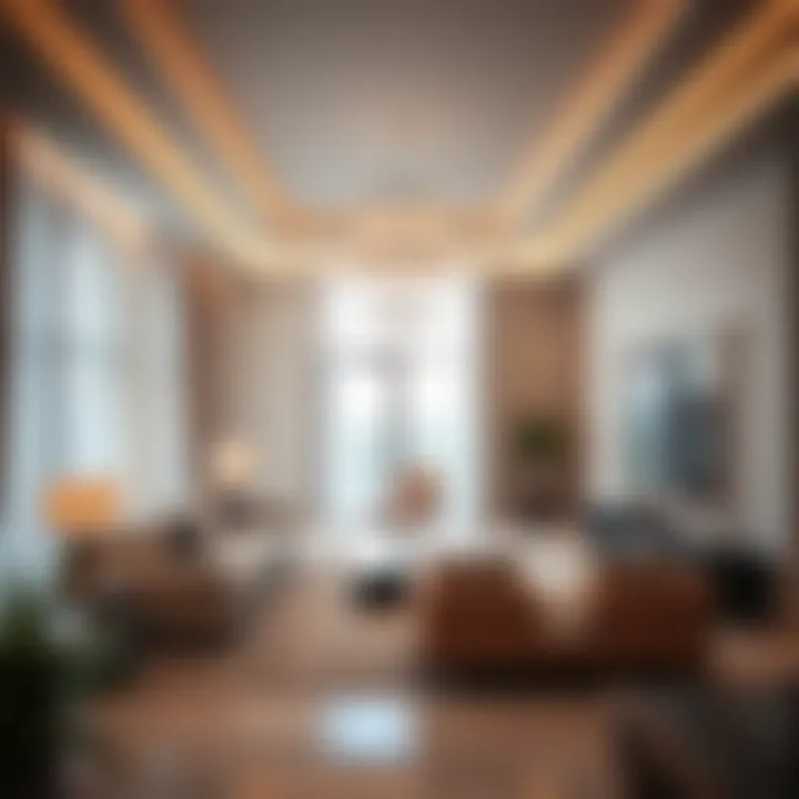 Sophisticated Interior of a Home in Arabella 3 Modern interior living space in Arabella 3