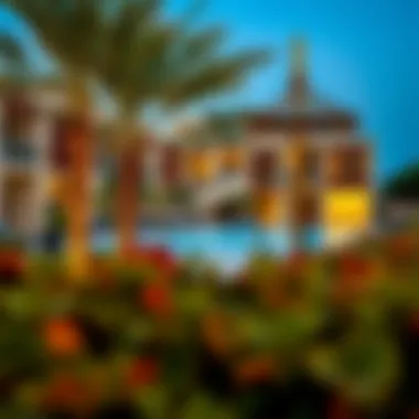 Recreational Amenities for Residents Community amenities including a pool and recreational area in Arabian Ranches