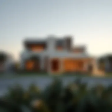 Luxurious villa in Aster Arabian Ranches showcasing modern architecture