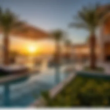 Amenities and recreational areas within the Aurum Villas community