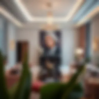 Luxurious interiors featuring elegant furnishings in Aurum Villas