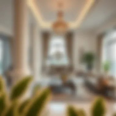 Elegant Interiors of Baniyas Villas Stunning interior design featuring elegant furnishings in Baniyas Villas
