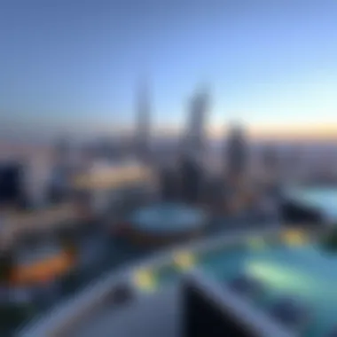 Skyline Views from Binghatti House Panoramic skyline view from Binghatti House