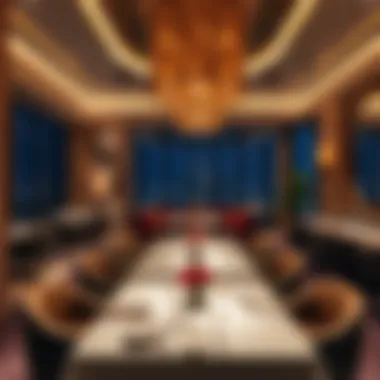 Exceptional Dining Experience Exceptional dining experience at Bulgari Hotel