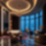 Luxurious room interior at Bulgari Hotel Dubai