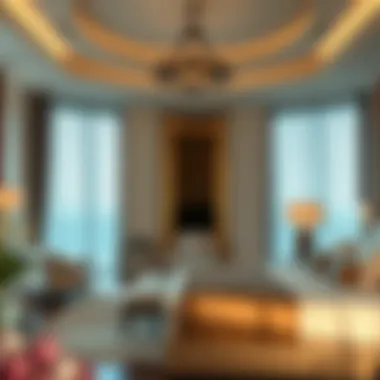 Opulent Suite Experience at Bulgari Resort Luxurious suite interior showcasing opulence and comfort