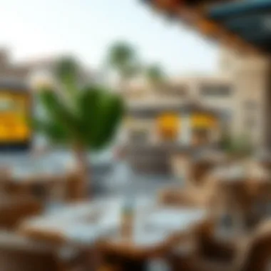 Stylish cafes and dining options in Meydan