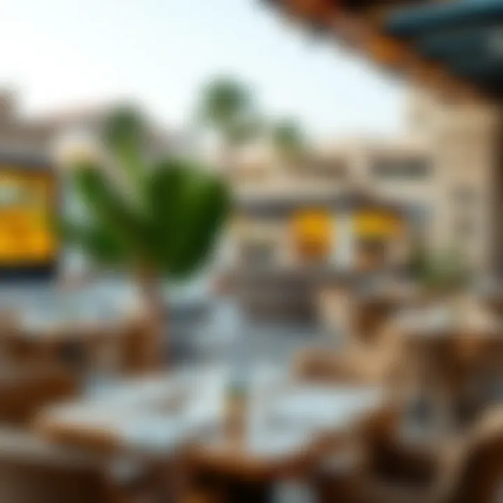 Stylish cafes and dining options in Meydan