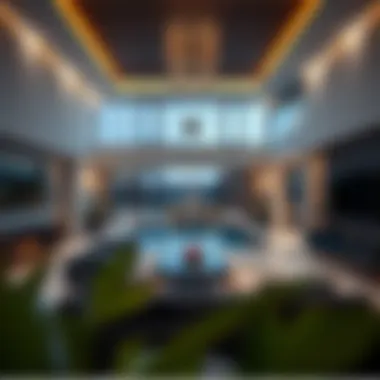 Modern Interior Design of Al Furjan Villa Luxurious interior of a modern Al Furjan villa