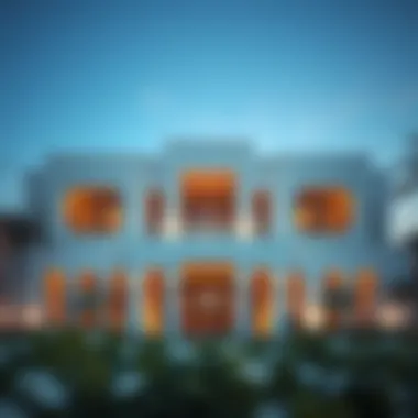 Architectural Elegance of UAE Villas Stunning architectural design of a luxury villa in the UAE