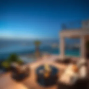 Stunning Views from Villa Terraces Breathtaking views from a terrace of a UAE villa