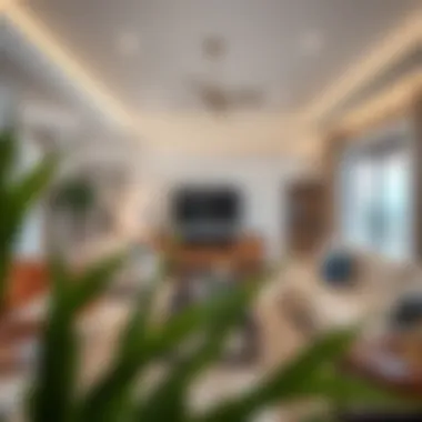 New Home Serenity A serene living space after a successful move