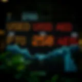 Currency exchange rates display