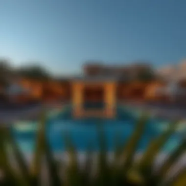 Luxury Outdoor Pool Experience Stunning outdoor pool area emphasizing luxurious lifestyle at Damac Hills Veneto