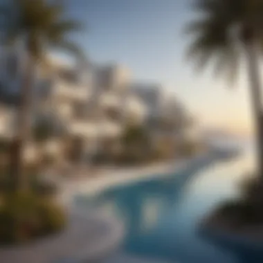 Scenic Location of Damac Lagoon Santorini Scenic location of Damac Lagoon Santorini in Dubai