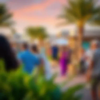 Community Spirit at Damac Lagoons Vibrant community atmosphere in Damac Lagoons