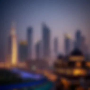 Dubai Real Estate Market Highlights Dubai skyline with real estate