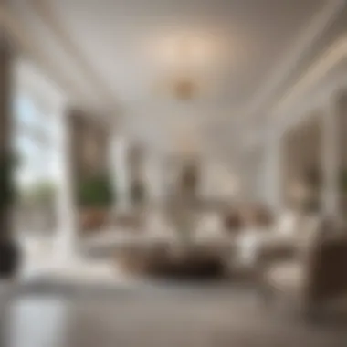 Luxurious Living Spaces at Eden House Elegant interior showcasing luxurious living spaces