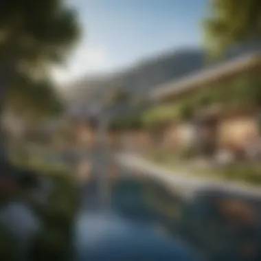 Community Spaces and Amenities Vibrant community spaces and amenities at The Valley