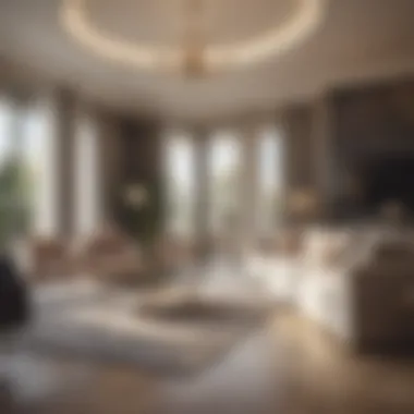 Luxurious Interiors of Eden Luxurious interior of a residential unit in Eden