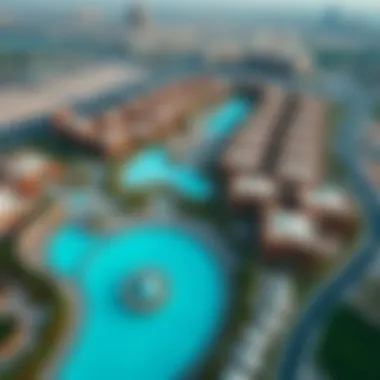 Aerial view of Emaar Arabian Ranches III showing the layout and surrounding amenities