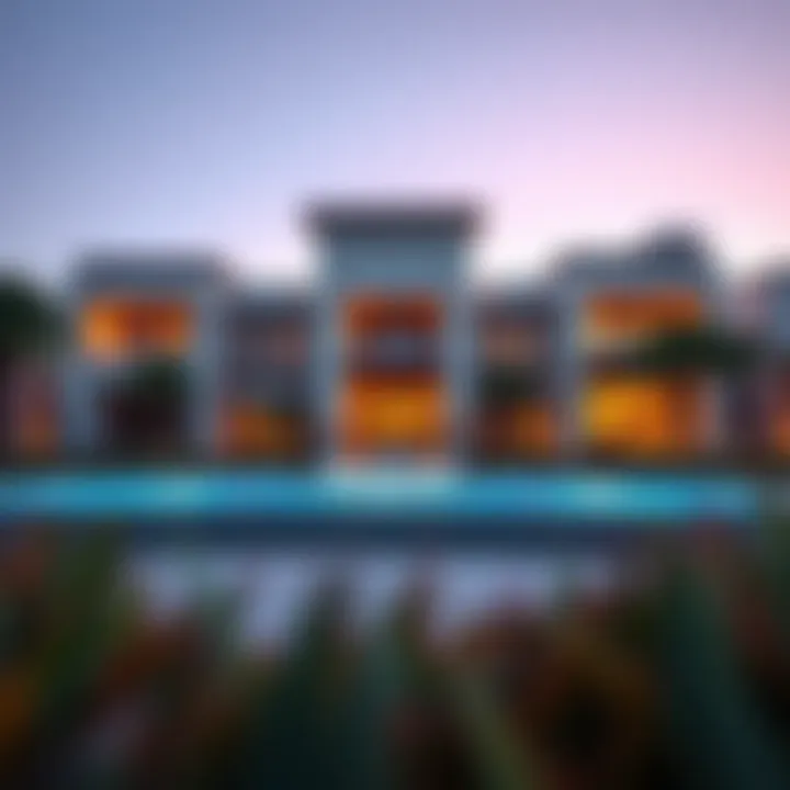 Stunning exterior view of Emaar Arabian Ranches III showcasing modern architectural design