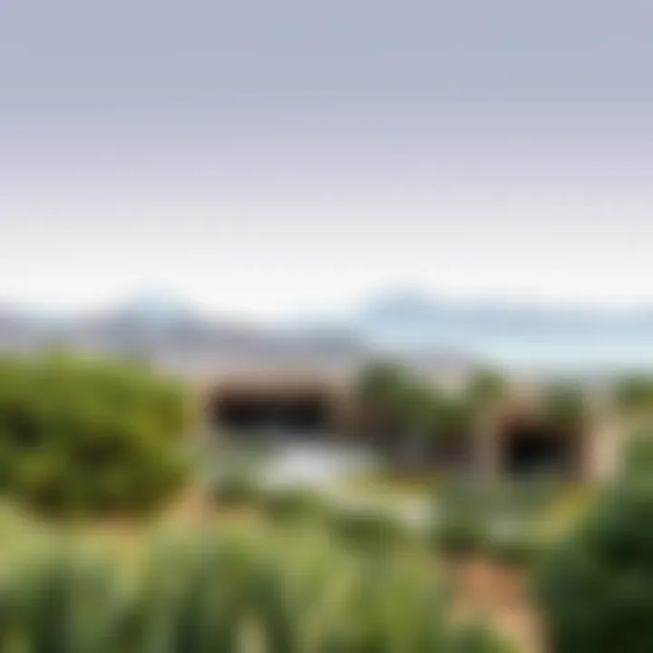 Natural landscapes surrounding Al Barari properties