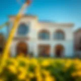 Luxurious villa exterior in Al Barsha