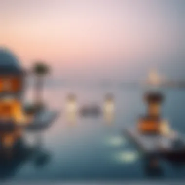 Breathtaking Waterfront Views in Al Gurm Stunning waterfront view from a villa in Al Gurm