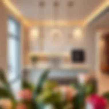 Modern Kitchen Design in Al Khail Heights Villa Modern kitchen design in Al Khail Heights Villa