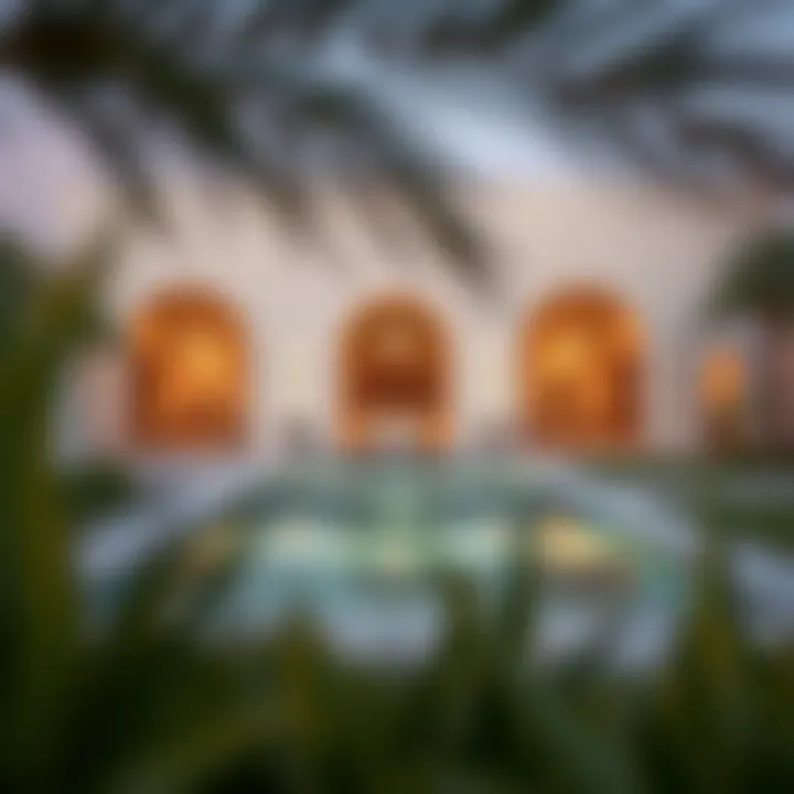 Architectural elegance of Al Khail Heights Villas