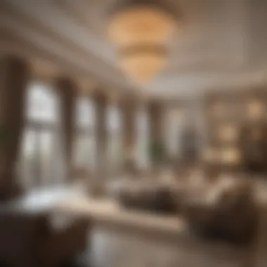Luxurious Living Space Inside Al Reeman Villas Luxurious living space inside Al Reeman Villas with elegant furnishings