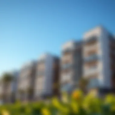 Modern Apartment Complex in Al Yasmeen Modern apartment complex in Al Yasmeen highlighting real estate options