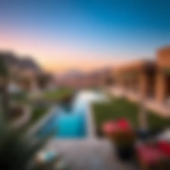 Stunning Surroundings of Amargo Damac Hills 2 Stunning landscape surrounding Amargo Damac Hills 2