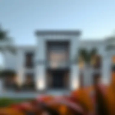 Modern villa architecture in Arabian Ranches 2 highlighting elegant designs