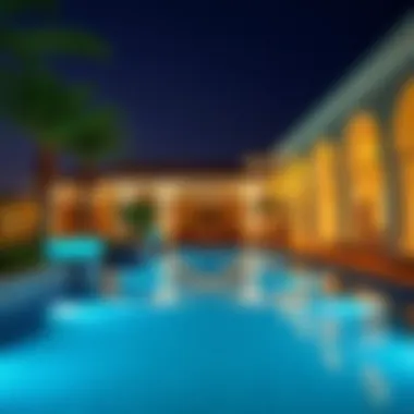 Stunning Swimming Pool with Modern Amenities Stunning swimming pool with modern amenities