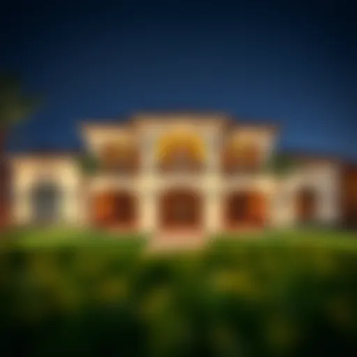 Elegant design of Arabian Ranches Polo Homes exterior