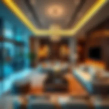 Luxurious Interior of Polo Homes Luxurious interior showcasing Arabian Ranches living space
